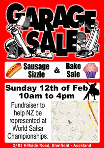 12/02/2012 - Garage Sale Fundraiser